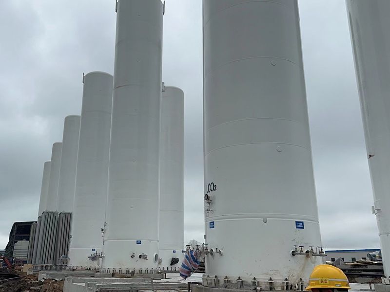 双层二氧化碳储能容器