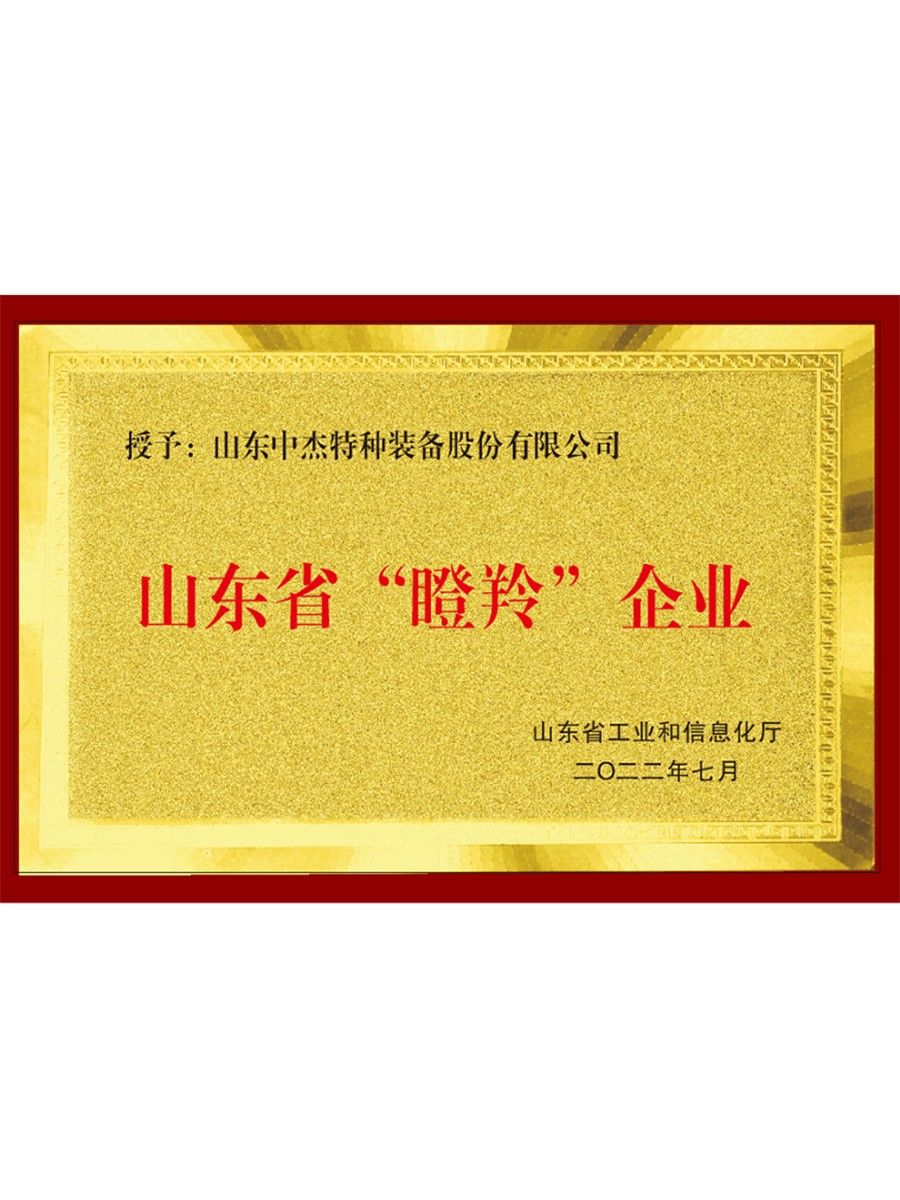 山东省瞪羚企业